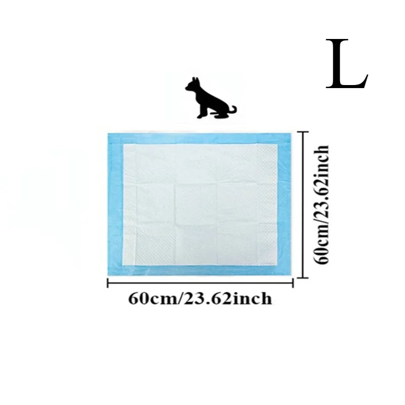 Pet Pee Pads for Dogs & Cats – Super Absorbent Training Mats Pet Training Pads PLUSH L-10PCS
