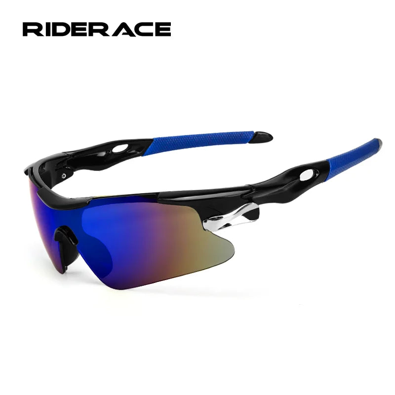RIDERACE UV400 Cycling Sunglasses – Road & MTB Bike Eyewear Cycling Sunglasses PLUSH