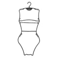 Foldable Swimsuit Hanger & Lingerie Organizer | Space Saver Clothing Hanger Organizer PLUSH Black