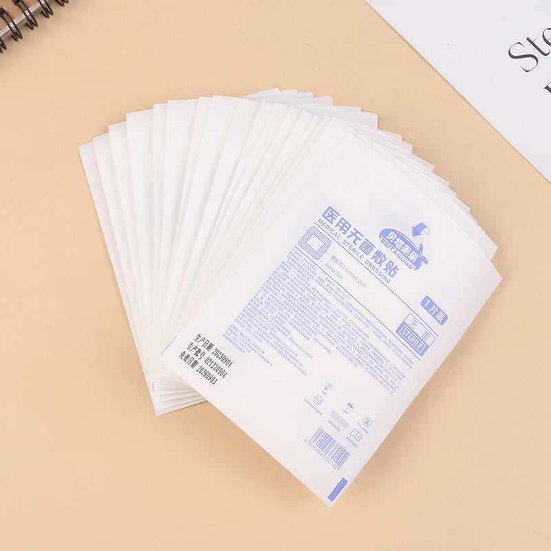 Waterproof Sterile Wound Dressings Transparent PU Film 20–200pcs Sterile Wound Dressing PLUSH