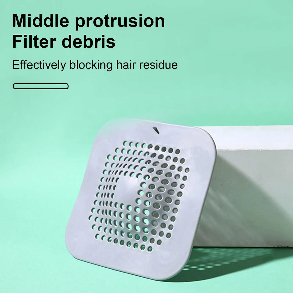Silicone Floor Drain Hair Catcher & Sink Strainer | 14.7cm Drain Hair Catcher PLUSH