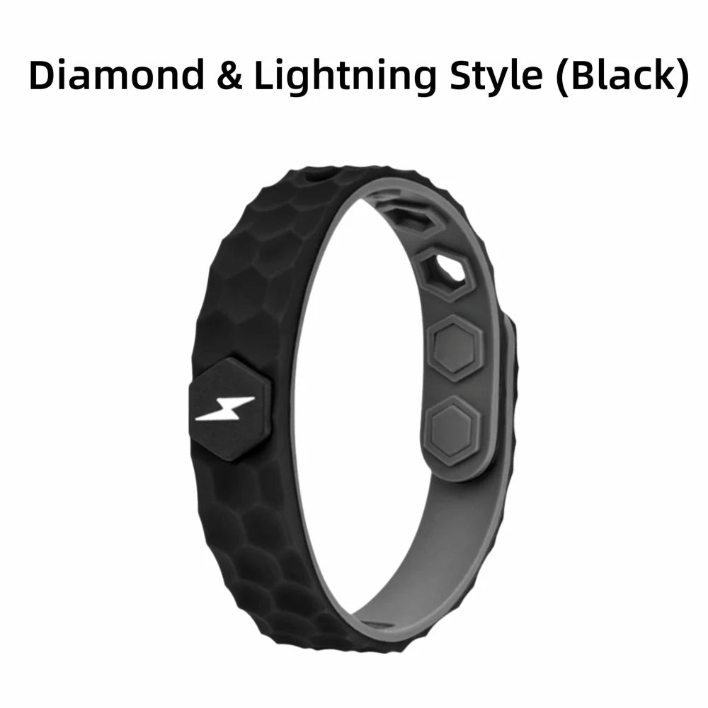 Antistatic Silicone Wrist Bracelet – Adjustable & Waterproof Antistatic Wrist Bracelet PLUSH Diamond Style 1