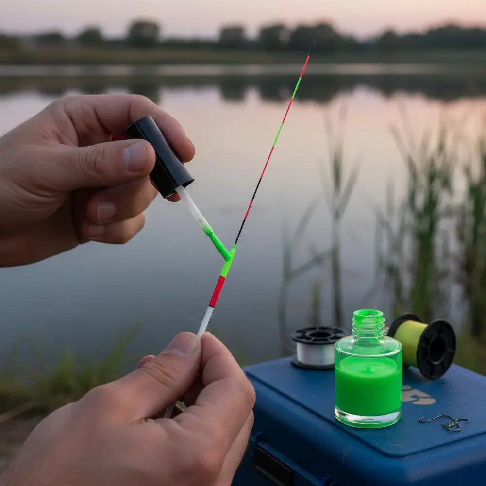 Fluorescent Fishing Float Tip Paint 16ml – Night Fishing Fishing Float Paint PLUSH