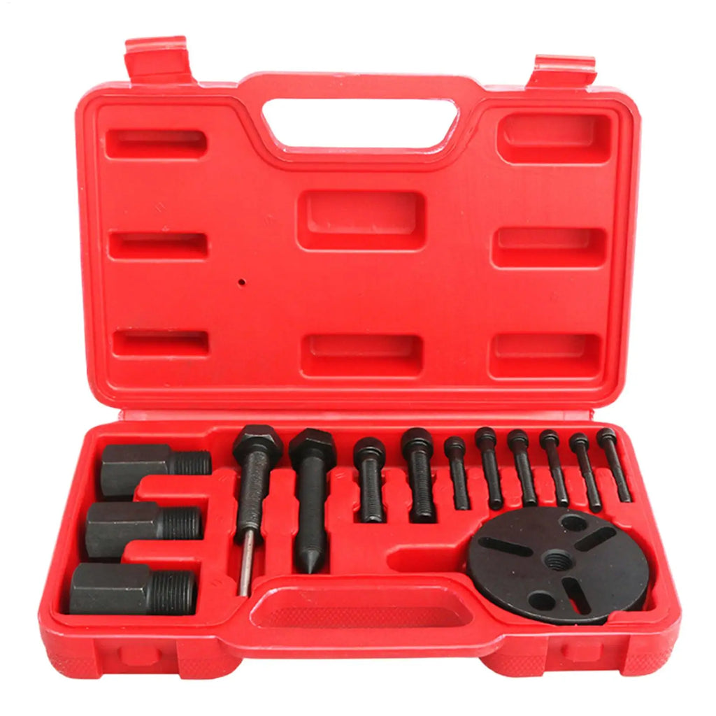 14-Piece AC Compressor Clutch Puller & Installer Tool Kit AC Clutch Tool Kit PLUSH
