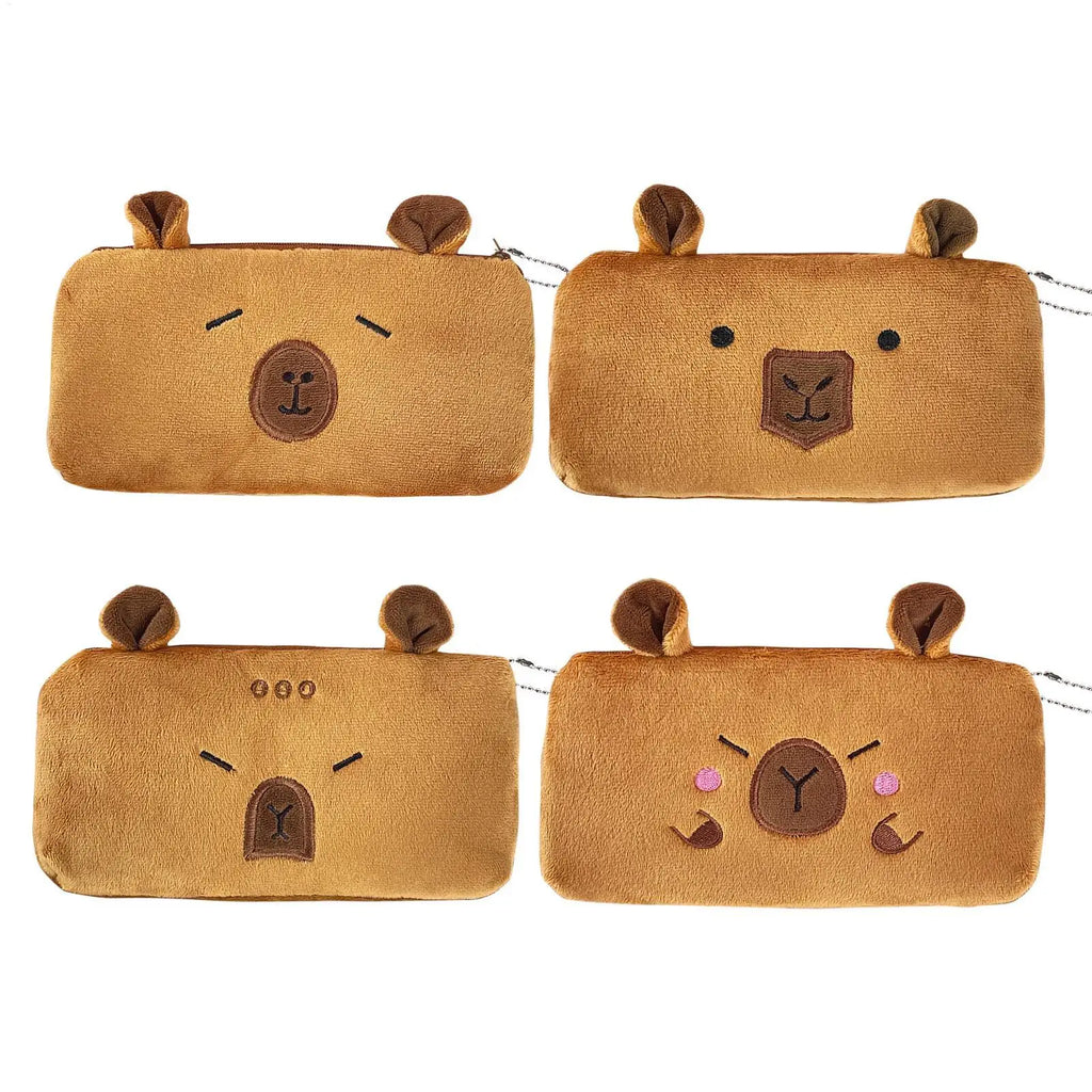 Cute Capybara Plush Pencil Case – Large Capacity Pouch Plush Pencil Case PLUSH