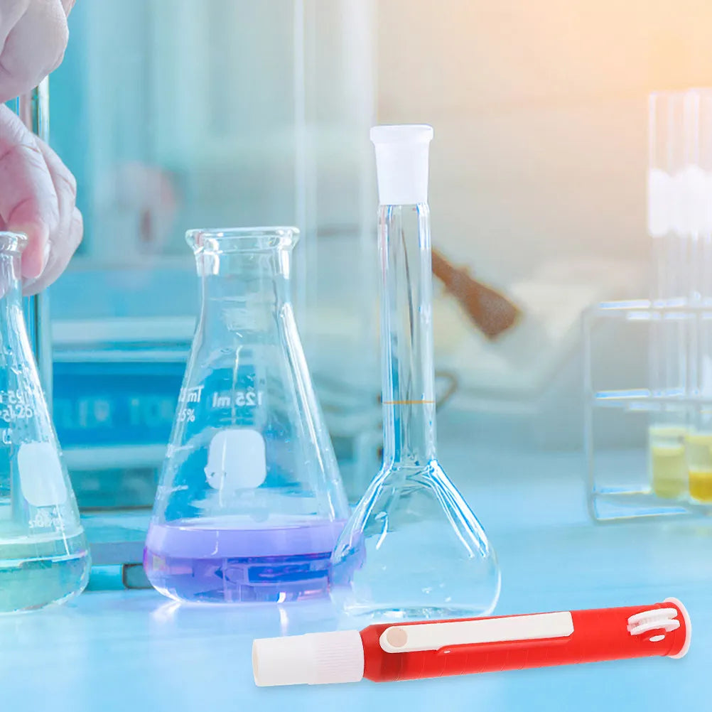 3-Piece Manual Pipette Pump Set – Color-Coded Lab Tool Lab Pipette Pump PLUSH