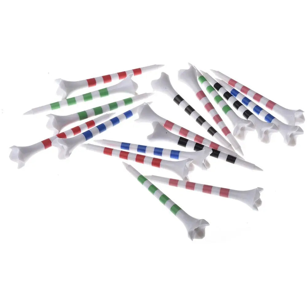 20pcs Colorful Golf Tees 70/83mm – Durable ABS Practice Set Golf Tees Set PLUSH