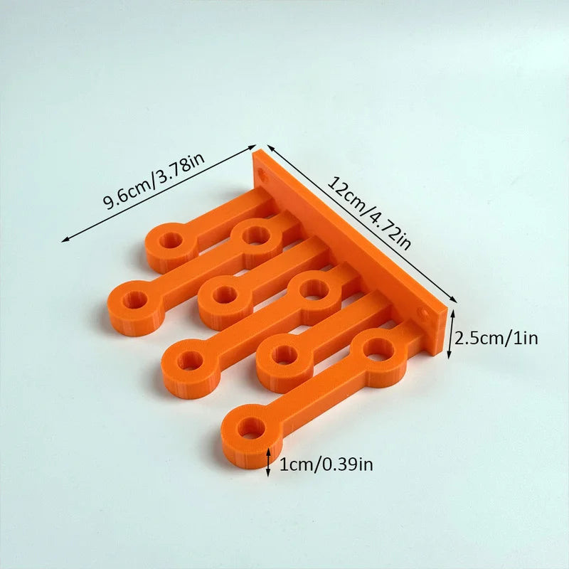 9-Hole Screwdriver Wall Rack – Garage Tool Organizer Tool Wall Rack PLUSH