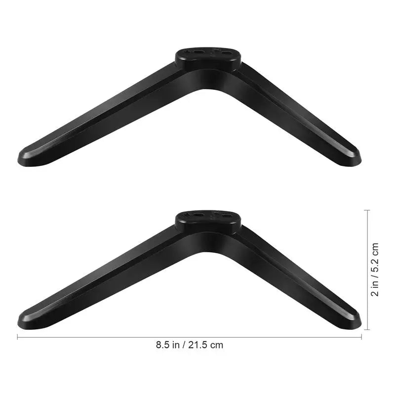 Universal Tabletop TV Stand 32–55 Inch – 2pcs Bracket Set TV Stand Bracket PLUSH