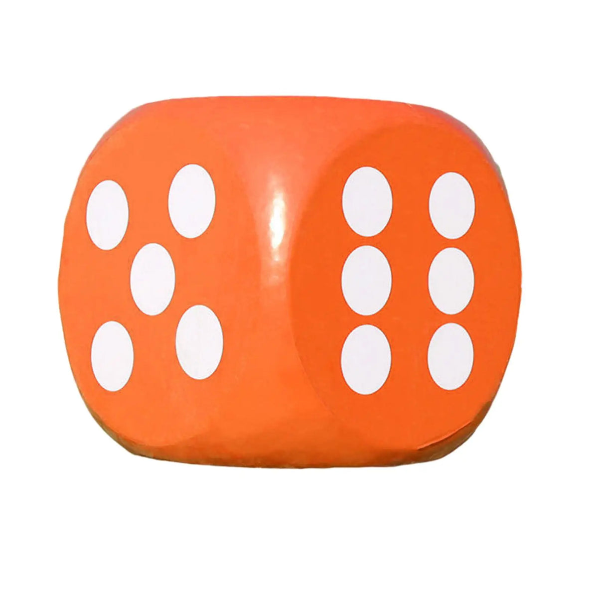 20cm Large Soft Foam Dice – 6-Sided Kids Educational Toy Educational Foam Dice PLUSH Orange