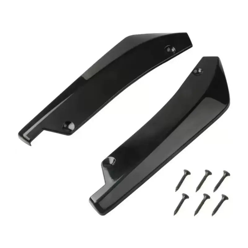 Universal Rear Bumper Lip Diffuser – Carbon Fiber Side Skirt Bumper Lip Diffuser PLUSH