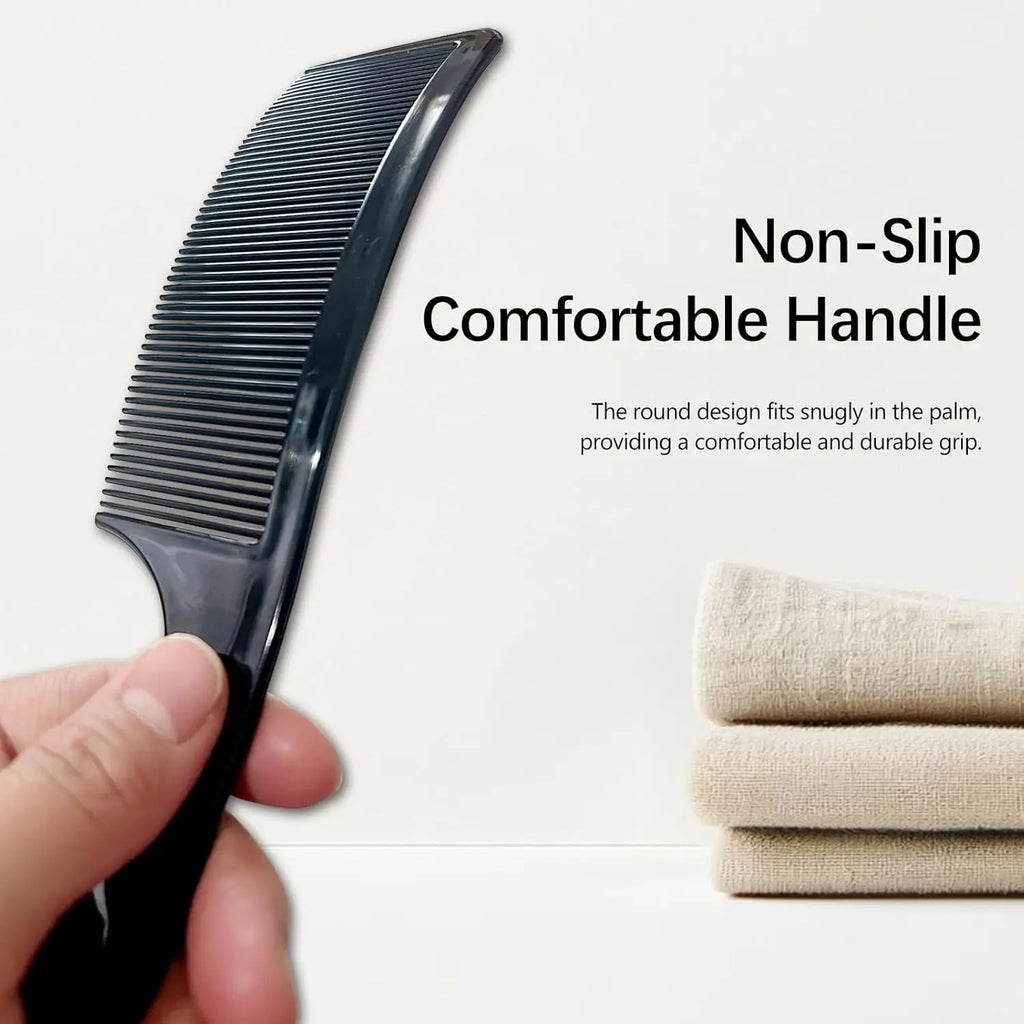 Ergonomic Curved Barber Clipper Comb – Flat Top Styling Tool Barber Clipper Comb PLUSH