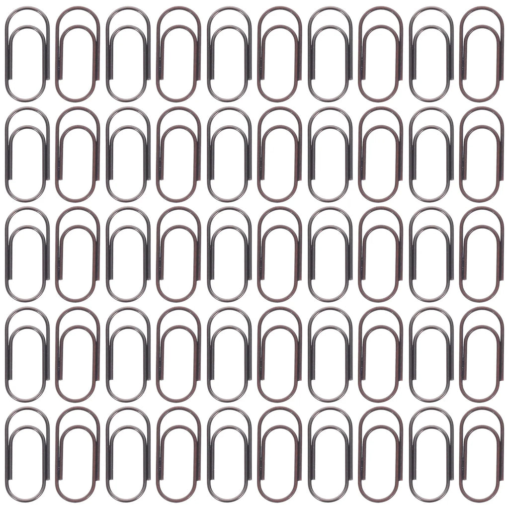 200pcs Retro Mini Metal Paper Clips Vintage Style Desk Organizer PLUSH