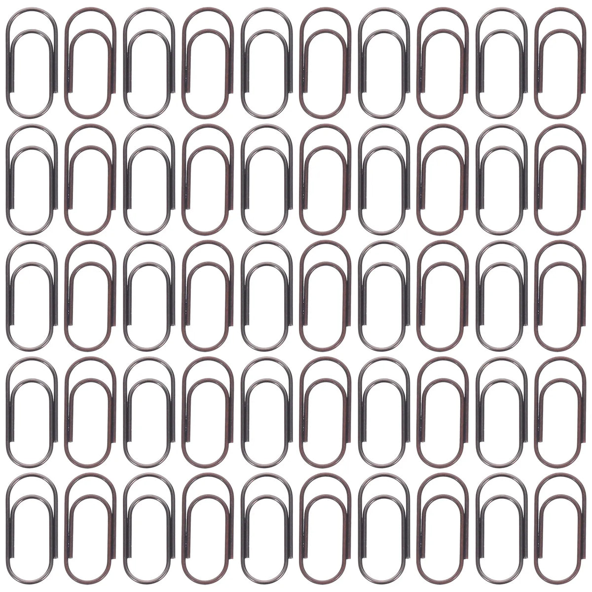 200pcs Retro Mini Metal Paper Clips Vintage Style Desk Organizer PLUSH