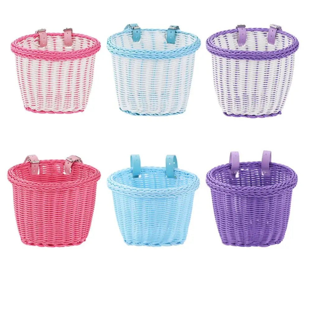 Waterproof Front Handlebar Bicycle Basket | Adjustable Straps Bicycle Handlebar Basket PLUSH