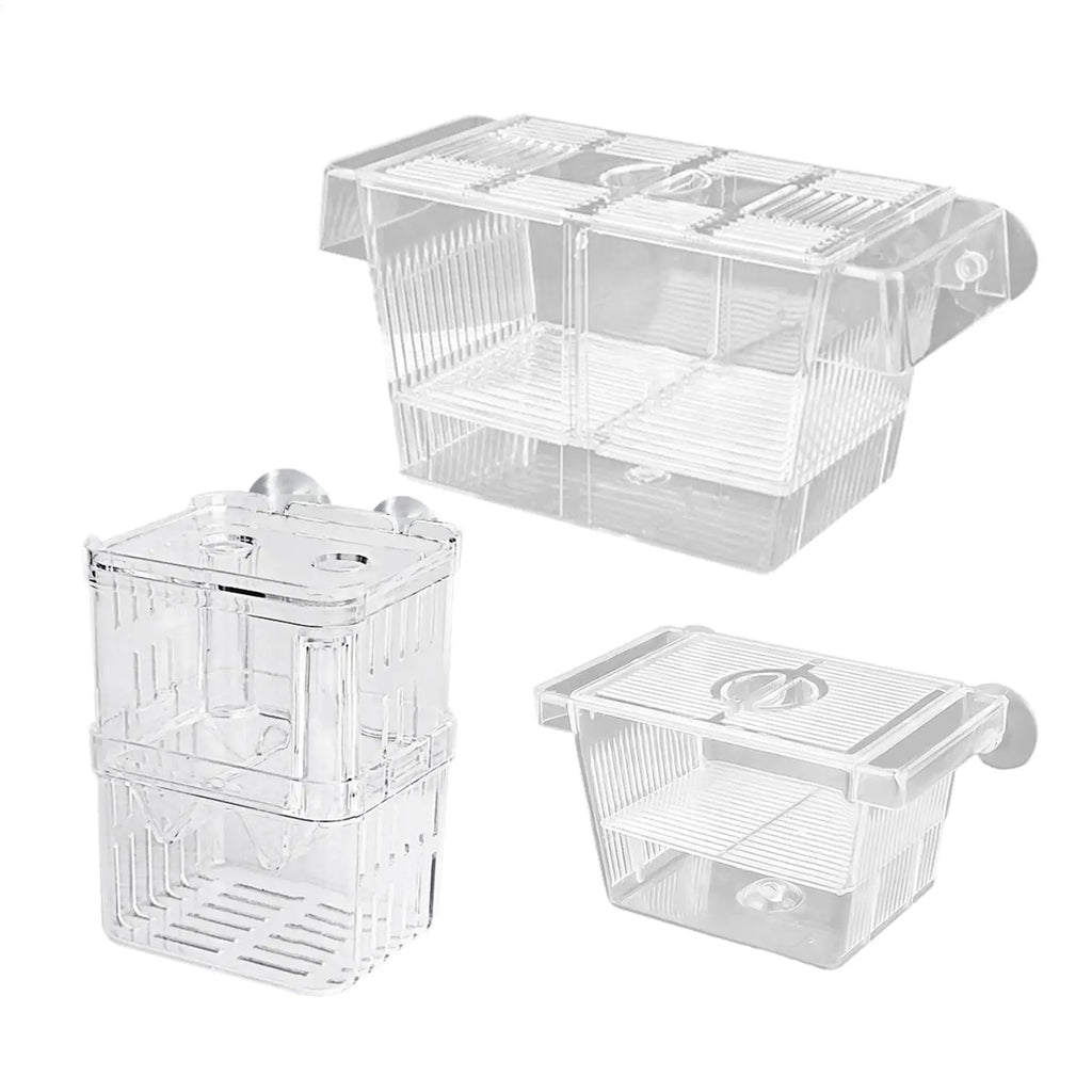 Aquarium Fish Breeder Box – Betta Fry Isolation & Hatching Box Fish Breeder Box PLUSH