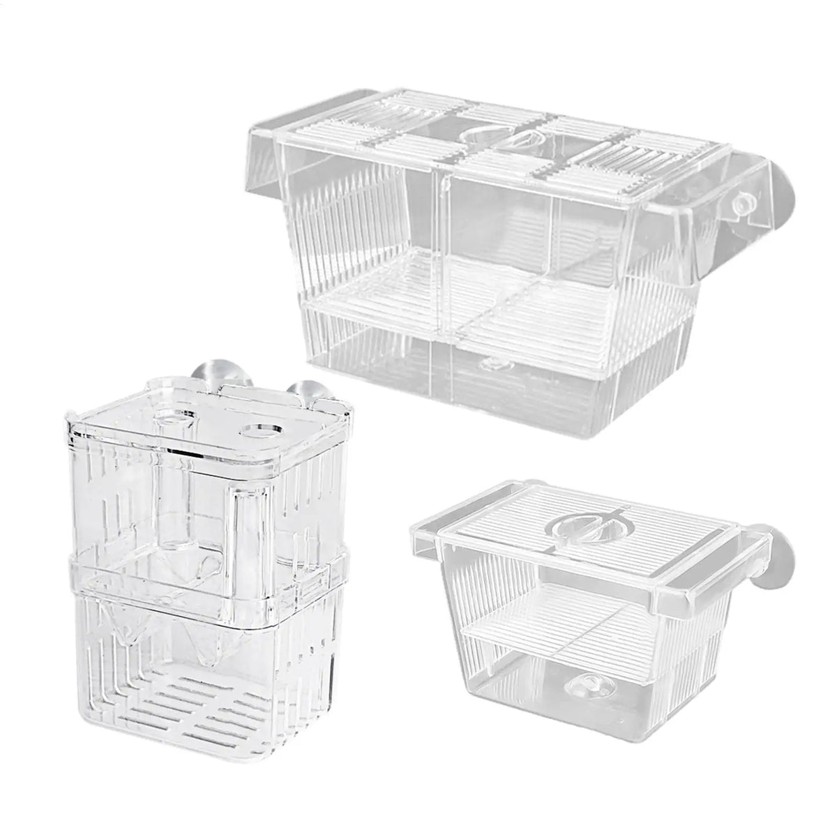 Aquarium Fish Breeder Box – Betta Fry Isolation & Hatching Box Fish Breeder Box PLUSH