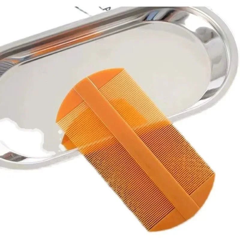 2-Pack Double-Sided Fine Tooth Lice & Nit Comb | Hair Care Lice & Nit Comb PLUSH