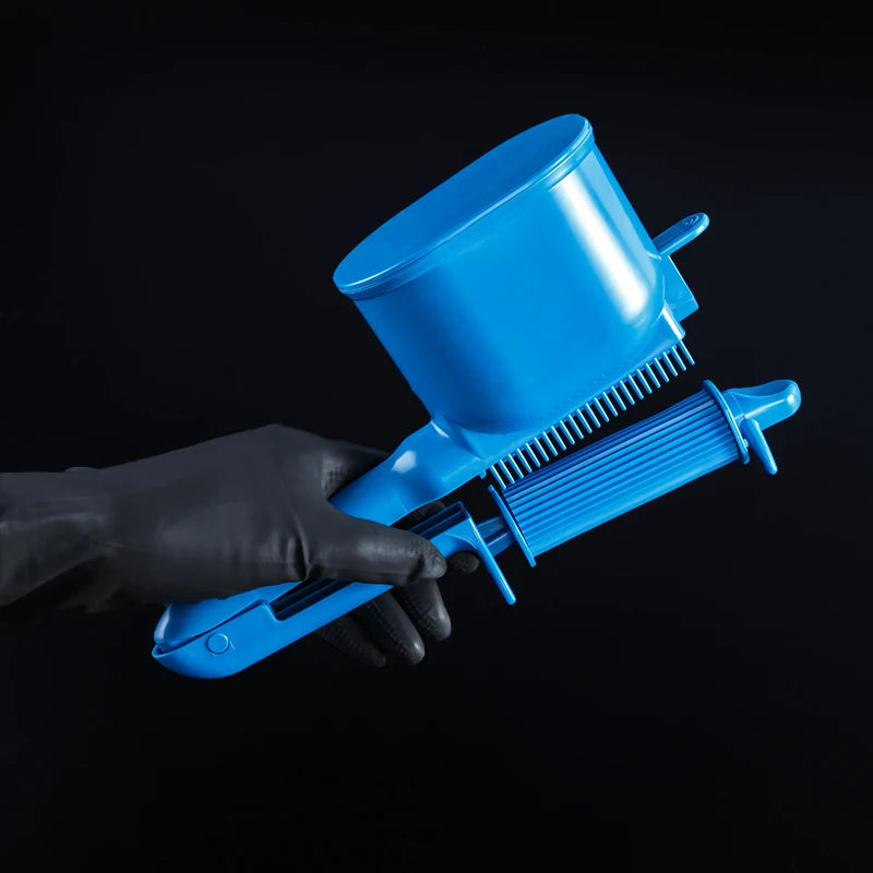 Smart Hair Coloring Applicator – Adjustable Flow Control Tool Hair Color Applicator PLUSH Blue