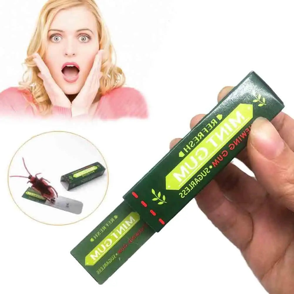 2pcs Cockroach Chewing Gum Prank Toy – April Fool's Fun Novelty Prank Toy PLUSH