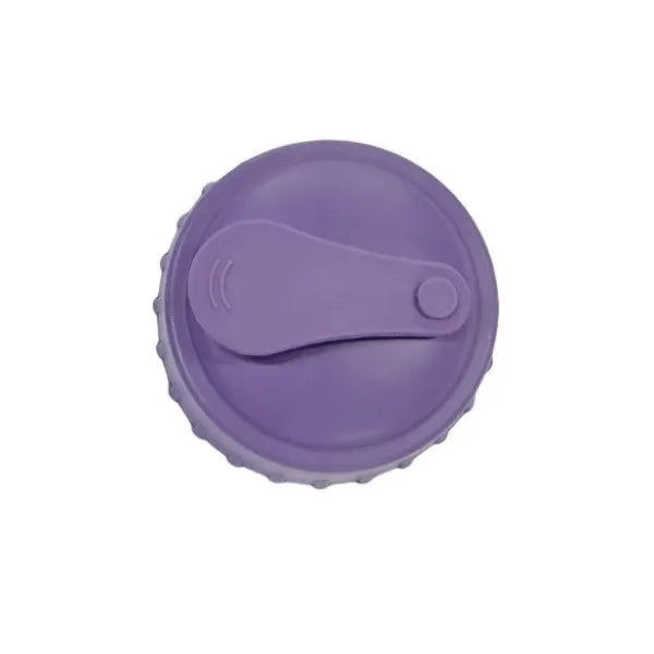 Reusable Silicone Soda Can Lid – Beer & Drink Can Stopper Silicone Can Lid PLUSH Purple