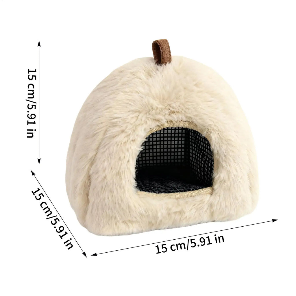 Cozy Plush Hamster House – Warm Small Animal Nest & Bed Small Animal Nest PLUSH