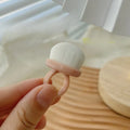 Ring Nail Dust Cleaning Brush – Manicure Tool | 3 Colors Nail Cleaning Brush PLUSH Pink