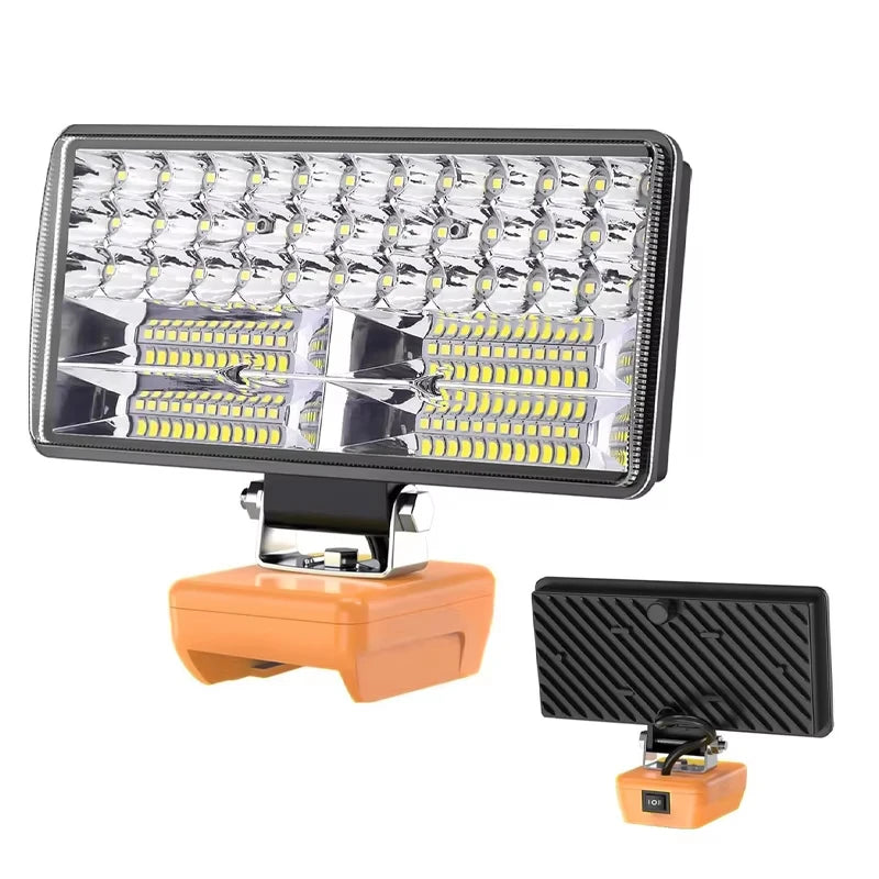 ZWINCKY LED Work Light for DeWalt 18V 20V 60V Battery Spotlight LED Work Light PLUSH