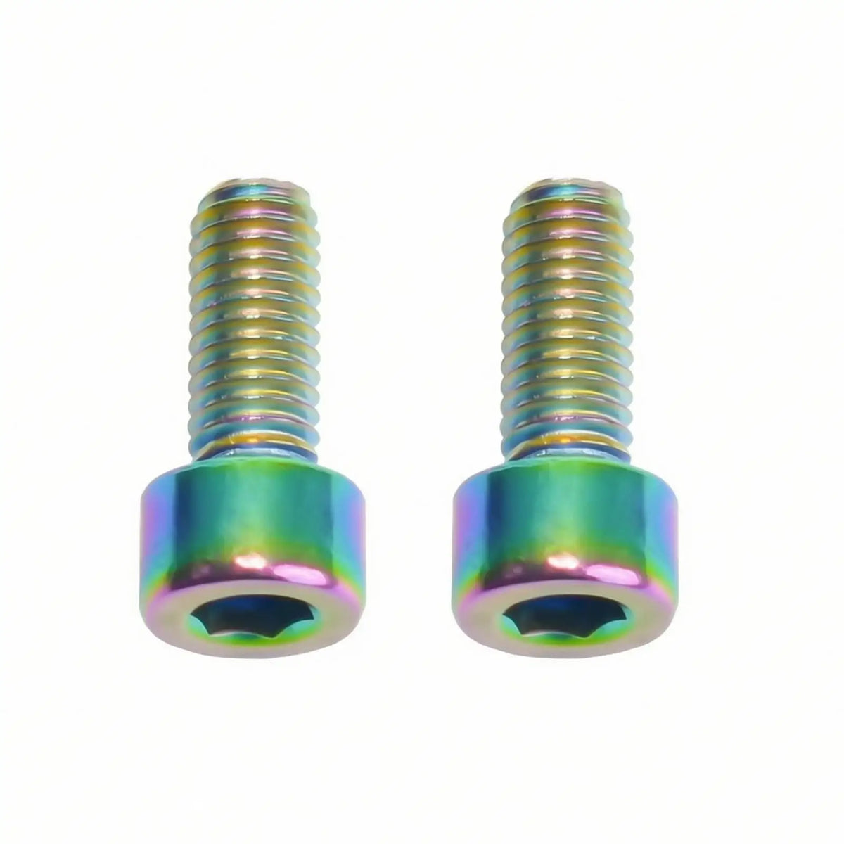 Stainless Steel Bike Bottle Cage Screws M5x12mm Hex Cap Bolts Bike Mounting Screws PLUSH Red