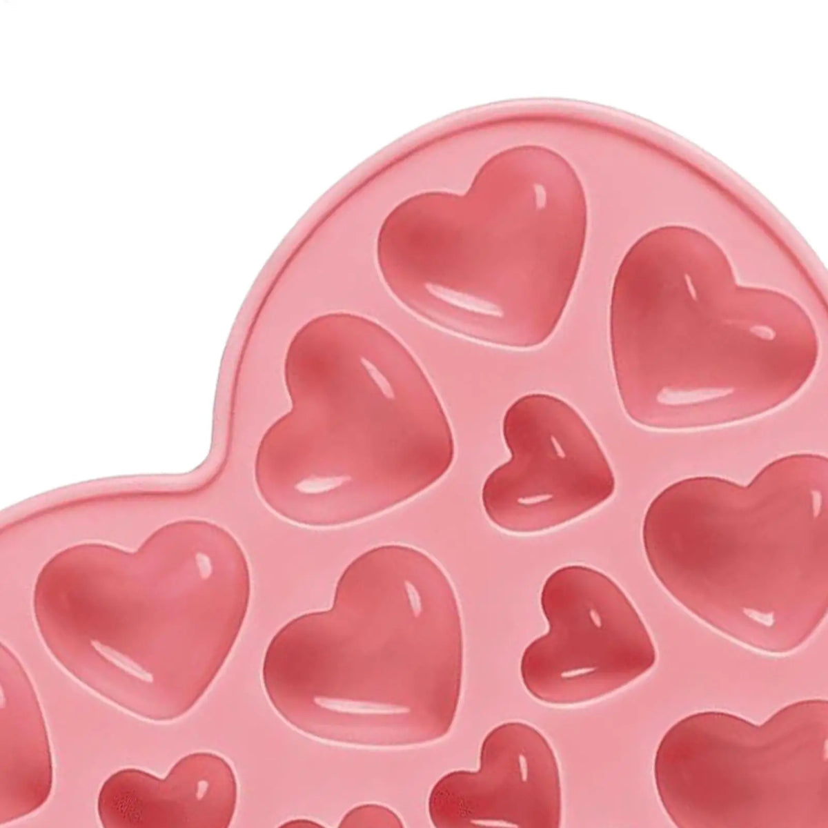 Heart Silicone Chocolate Mold – Candy, Jelly & Cake Baking Silicone Baking Mold PLUSH