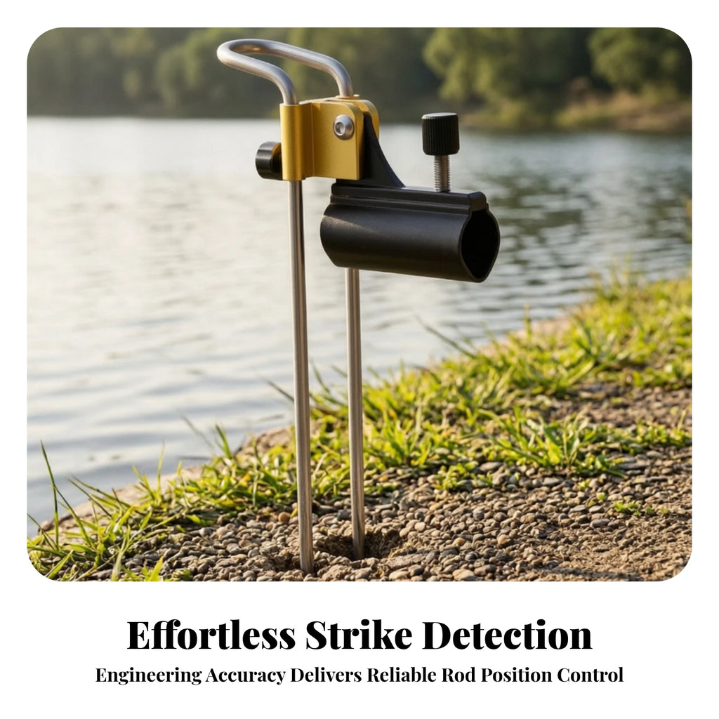 Ground Fishing Rod Holder – Adjustable Clamp & Rust Resistant Fishing Rod Holder PLUSH