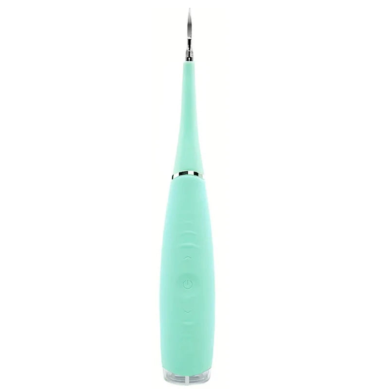 Electric Sonic Teeth Cleaner & Plaque Remover | Home Dental Tool Electric Teeth Cleaner PLUSH Turquoise