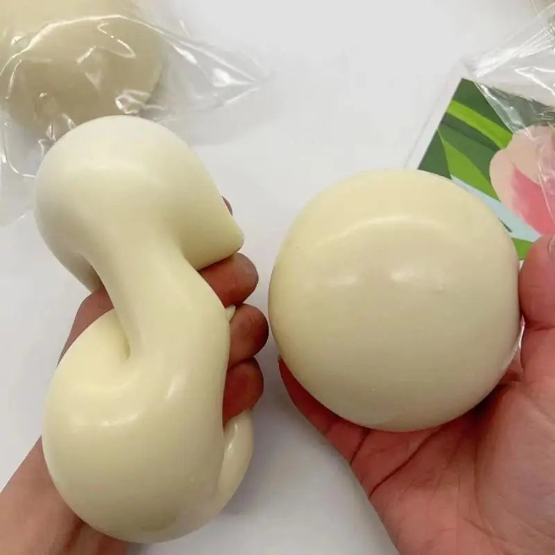 Mochi Taba Squishy 10cm Cheese Ball – Extra Large Soft Toy Squishy Novelty Toy PLUSH