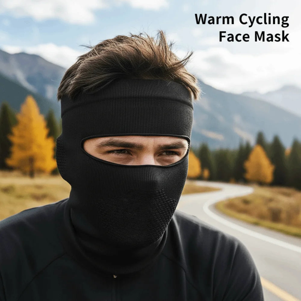 Elastic Windproof Cycling Face Mask – Breathable Warm Cover Cycling Face Mask PLUSH
