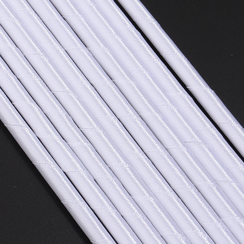 10pcs Fairy Magic Wand Ribbon Pole – Princess Party Props Costume Prop Wand PLUSH white dia 6.3mm 32cm