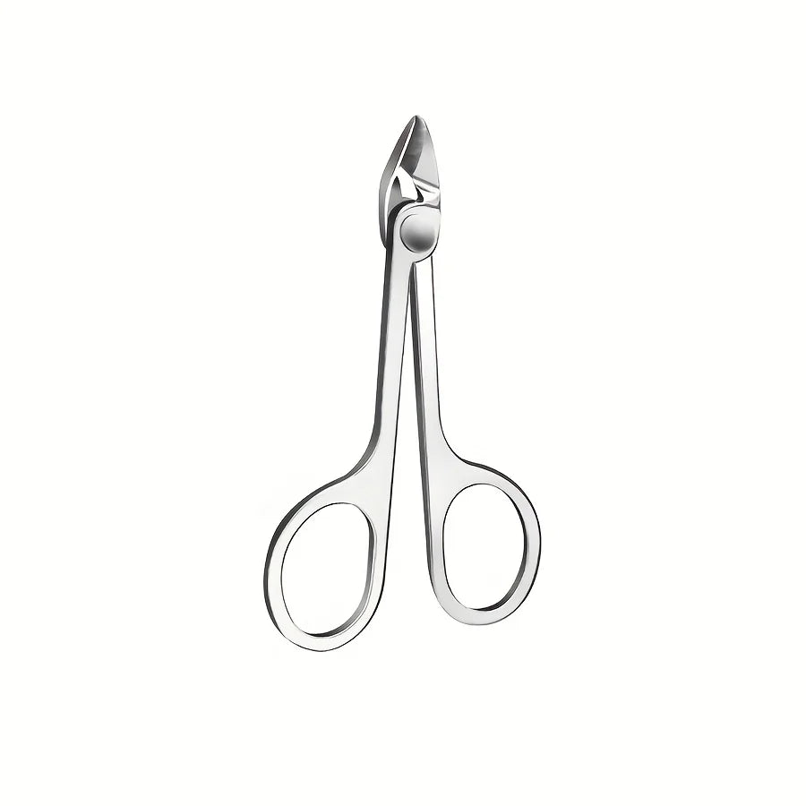 Stainless Steel Cuticle Scissors & Nail Clippers Manicure Set Cuticle Scissors Set PLUSH