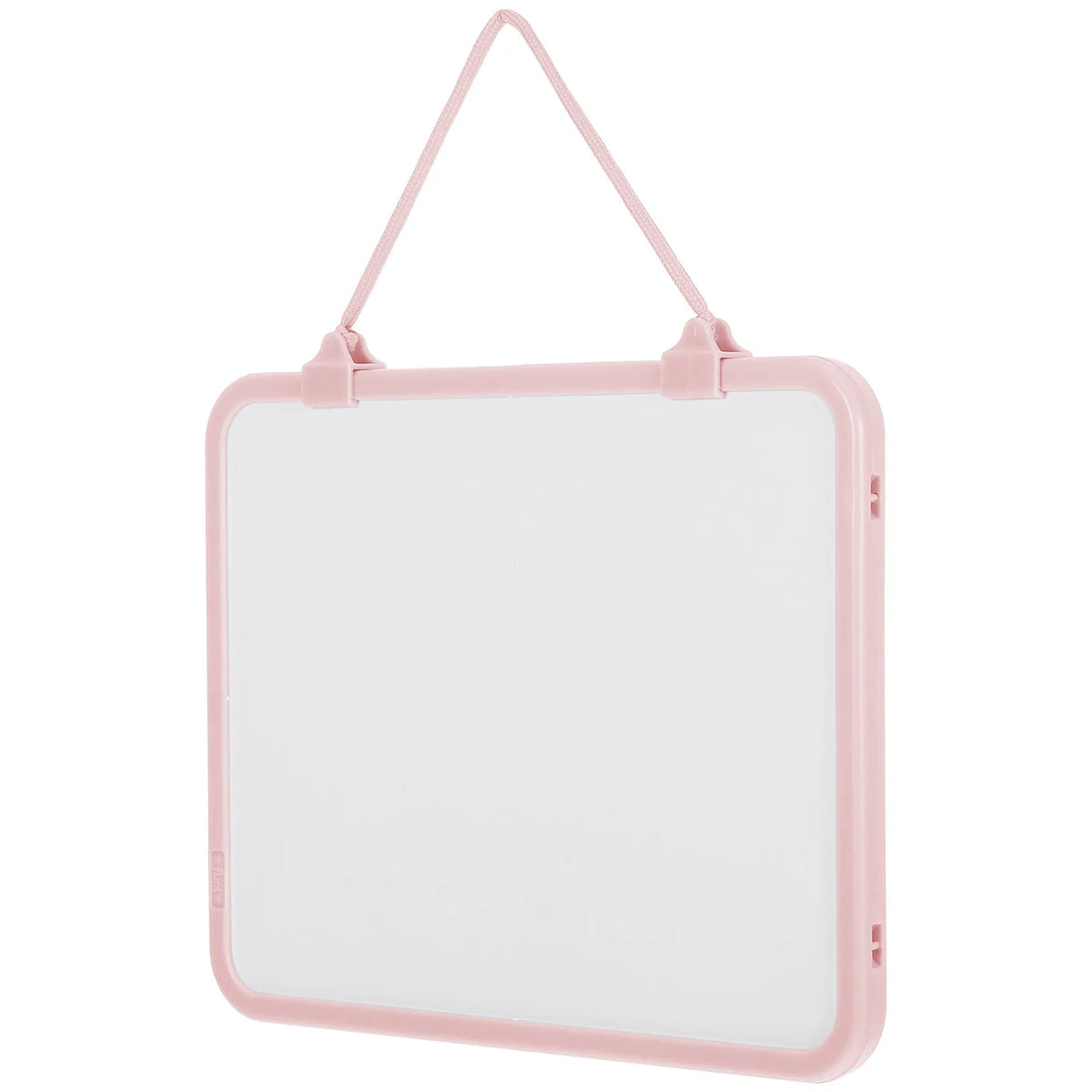 Pink Double-Sided Magnetic Dry Erase Whiteboard | Hangable Dry Erase Whiteboard PLUSH