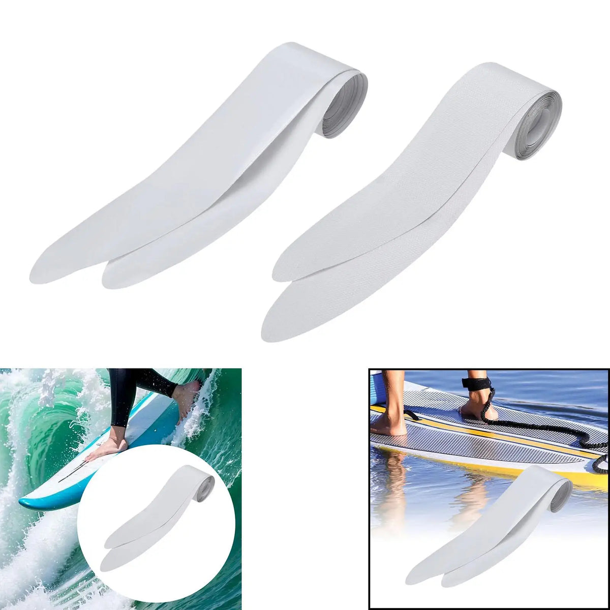 Surfboard Edge Protection Tape – DIY Cuttable TPU Rail Film Surfboard Protection Tape PLUSH