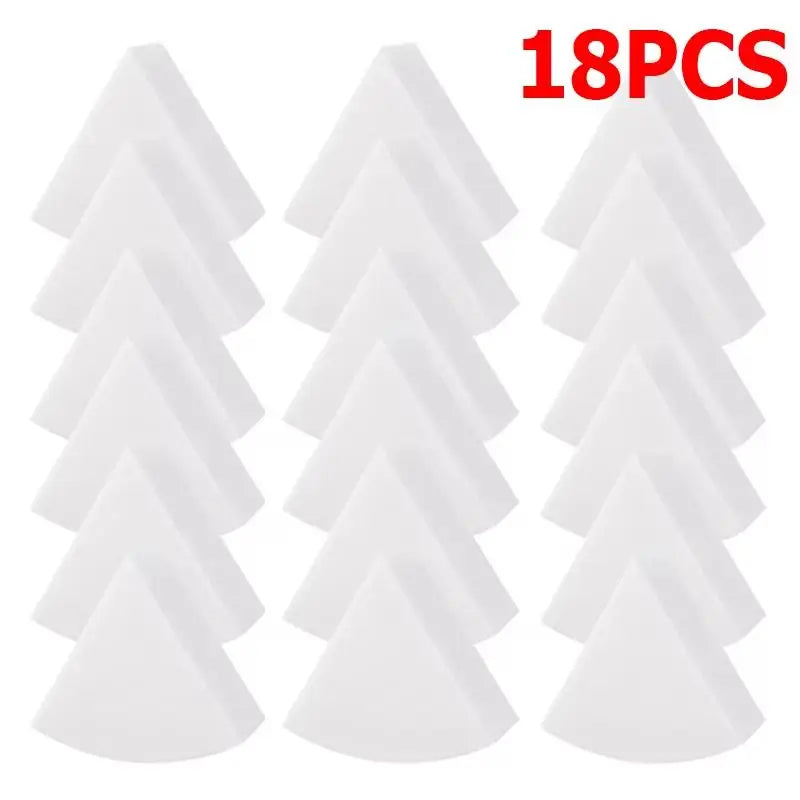 Triangle Wedge Makeup Sponge 1–30pcs | Foundation & Concealer Makeup Sponge PLUSH 18pcs