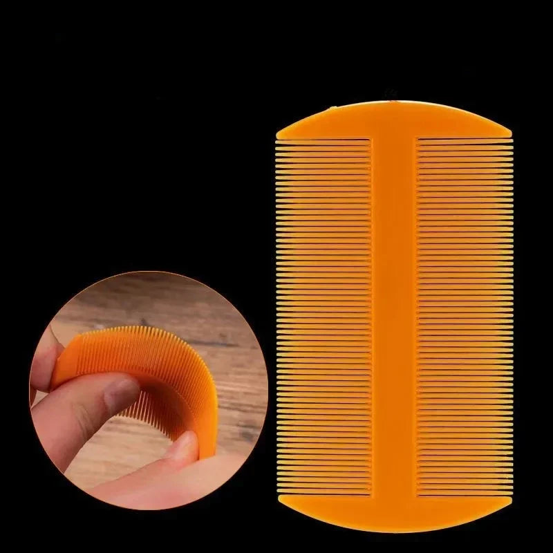 2-Pack Double-Sided Fine Tooth Lice & Nit Comb | Hair Care Lice & Nit Comb PLUSH
