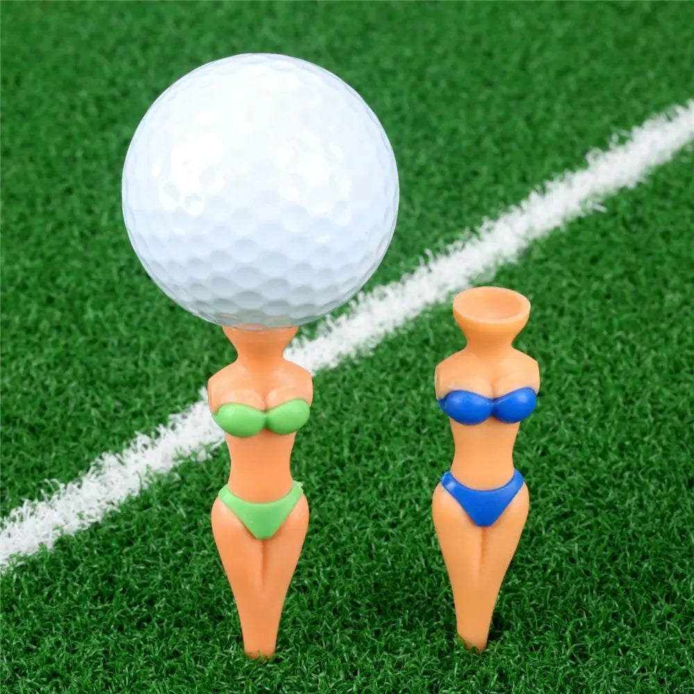 Bikini Lady Novelty Golf Tees 5pcs – Fun Golf Accessories Novelty Golf Tees PLUSH