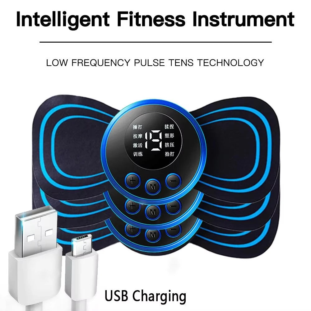 Portable Electric Neck & Shoulder Massager – 8 Modes 19 Gears Electric Neck Massager PLUSH