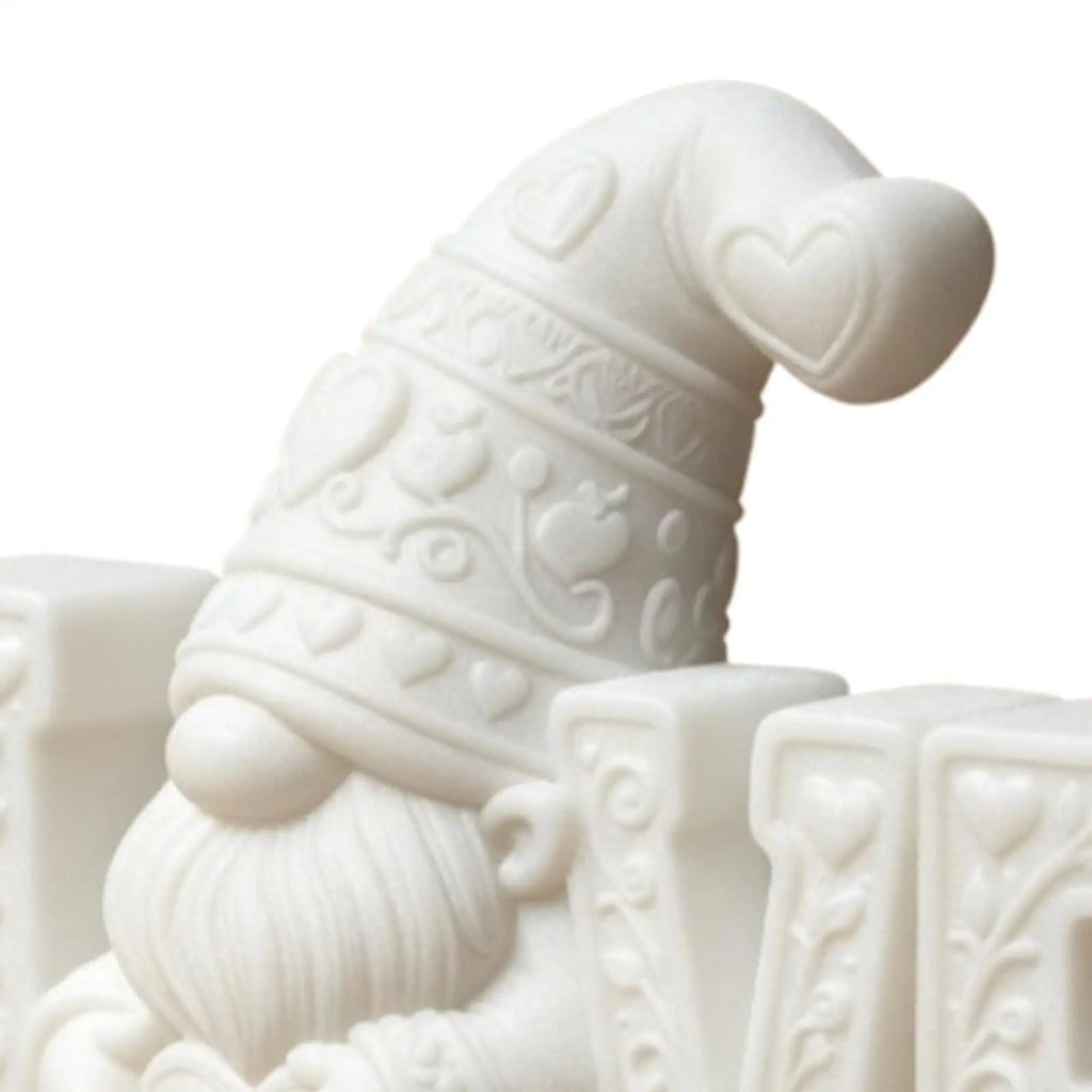 Romantic Love Gnome Figurine – 3D Printed Dwarf Table Statue Decorative Figurine PLUSH