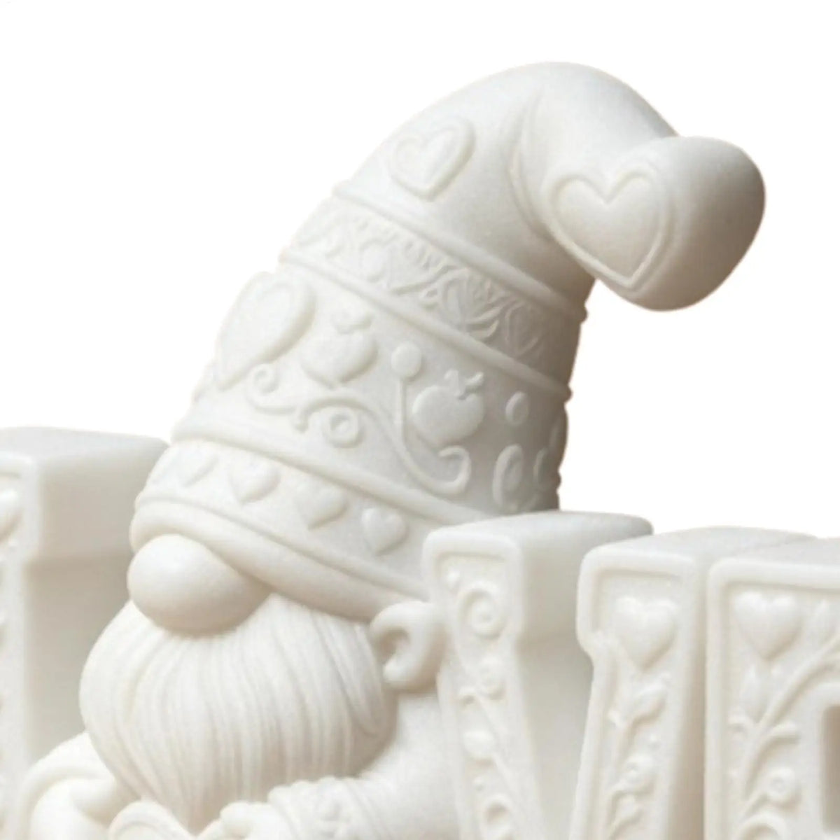 Romantic Love Gnome Figurine – 3D Printed Dwarf Table Statue Decorative Figurine PLUSH