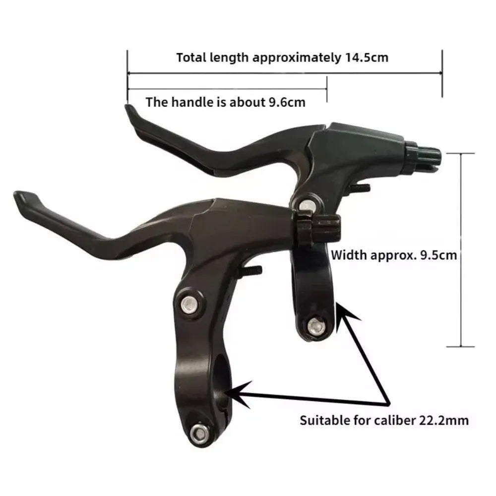 Ultralight Aluminum Alloy Bicycle Brake Levers 22.2mm Bicycle Brake Levers PLUSH