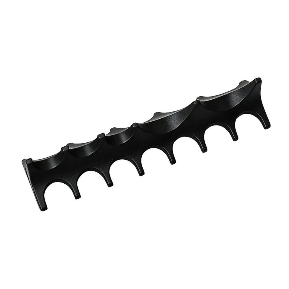 Silicone Fishbone Nail Art Pen Holder – 5-Slot Brush Stand Nail Brush Holder PLUSH E CN