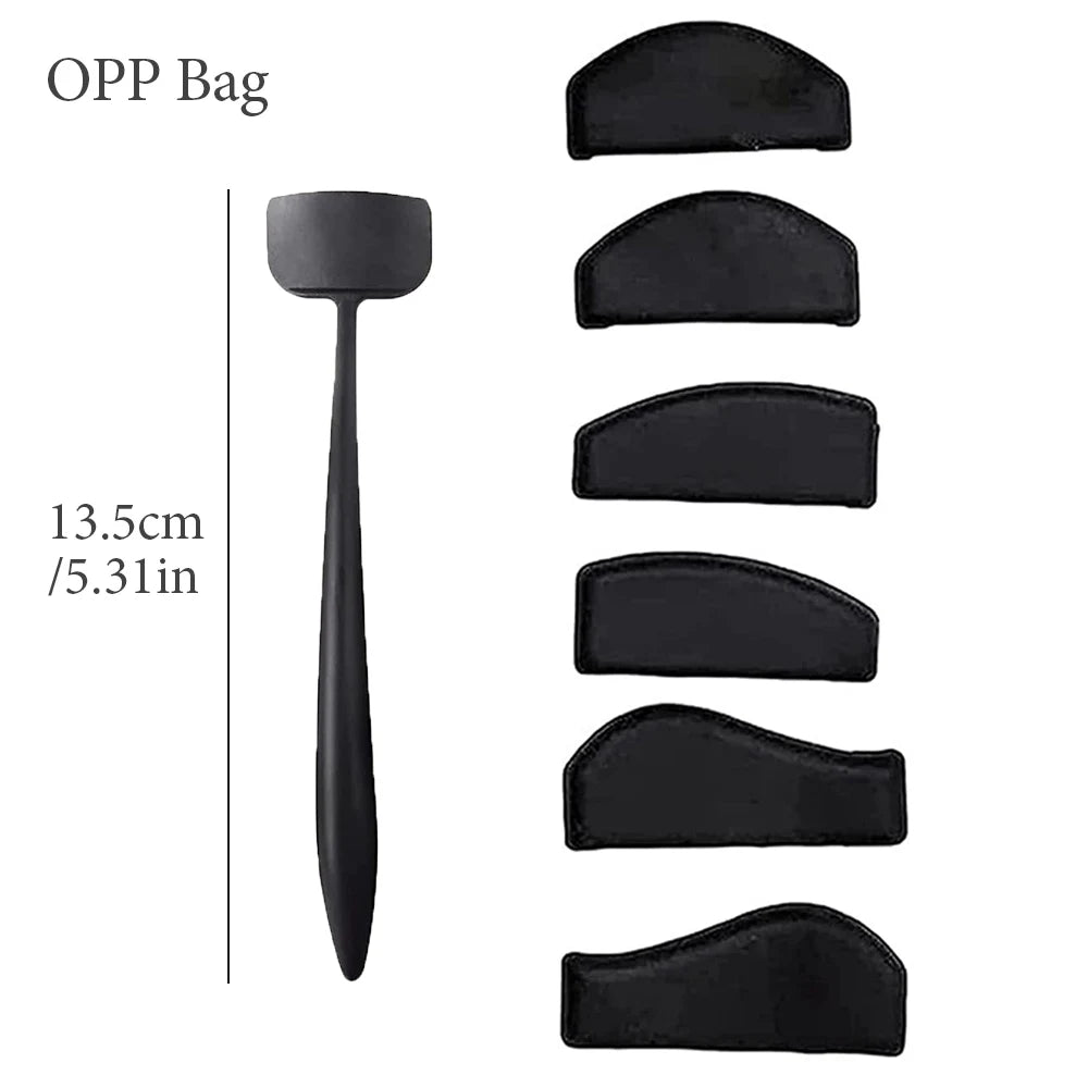 6-in-1 Silicone Eyeshadow Stencils & Eye Makeup Applicator Kit Eye Makeup Stencil PLUSH S Set