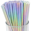 Disposable Paper Straws 25/50/100pcs – Party & Cocktail Straws Disposable Paper Straws PLUSH Colorful 100PCS