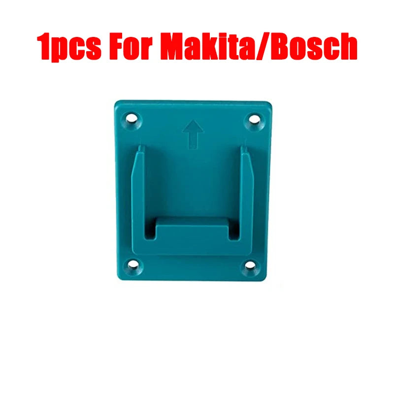 18V Battery Wall Mount Holder for Makita Bosch Dewalt Milwaukee Battery Wall Mount Holder PLUSH For Makita Bosch 2 China Mainland