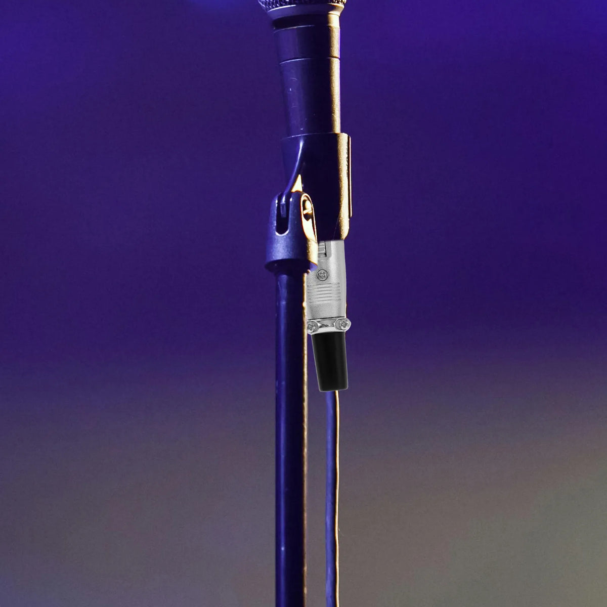 Foxnovo XLR Balanced Mic Cable Connector – Studio & Stage Plug XLR Audio Connector PLUSH